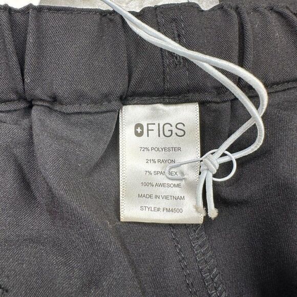 Figs Pisco Basic Scrub Pants Black NEW - Picture 7 of 14